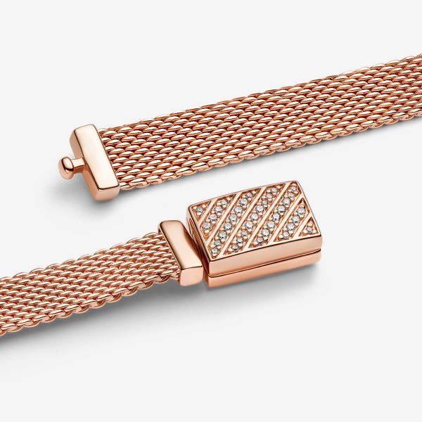 Bracelet Pavé Fermoir Long Pandora Reflexions – Pandora