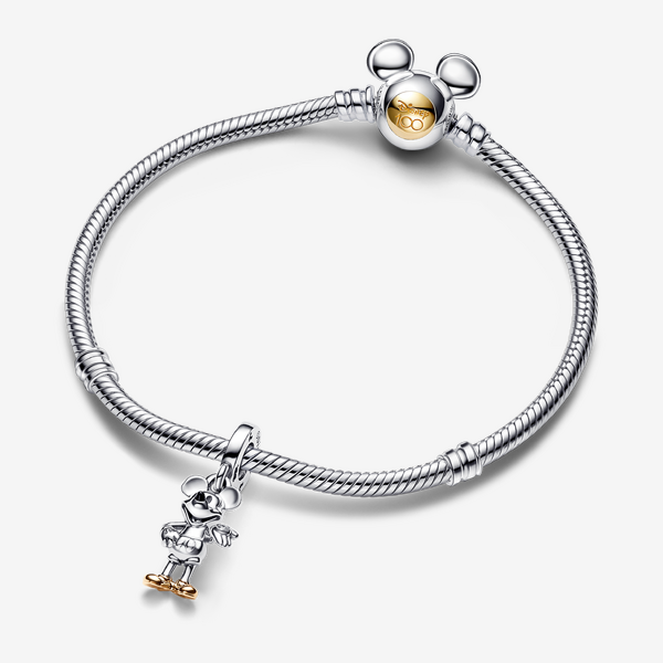 Charm Pendant Disney 100e anniversaire Mickey avec diamant de synthèse – Pandora