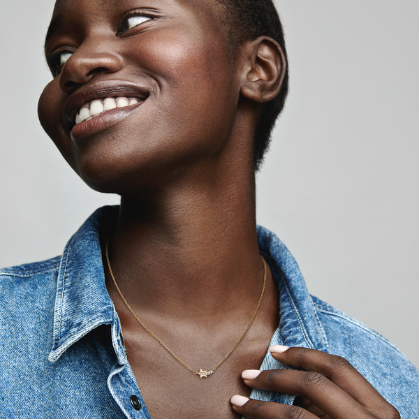 Collier Pavé Étoile Filante – Pandora