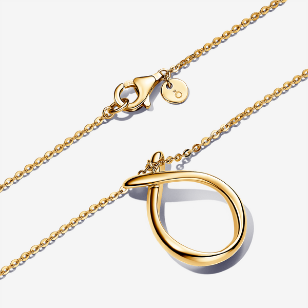 Collier avec Pendentif de Forme Organique – Pandora