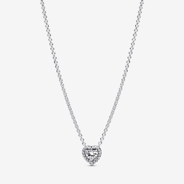 Parure Bague et Collier Cœur Surélevé – Pandora