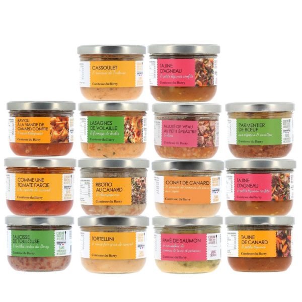 La réserve gourmande – 14 plats individuels-Comtesse du Barry
