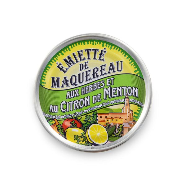 Émietté Maquereau Herbes Citron de Menton-Comtesse du Barry