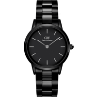 Daniel Wellington DW Montre 28mm MIC Iconic Link Ceramic Black
