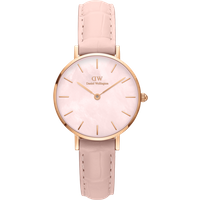 Daniel Wellington DW Montre 28mm MIC Petite Rouge Rose Gold