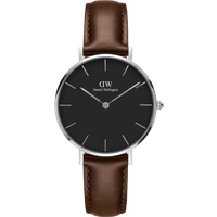 Daniel Wellington DW Montre 32mm MIC Petite Bristol Silver