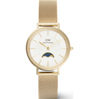 Daniel Wellington DW Montre 32mm Petite Lune Evergold Gold