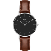 Daniel Wellington DW Montre 28mm MIC Petite St Mawes Silver