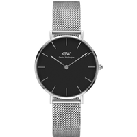 Daniel Wellington DW Montre 28mm MIC Petite Sterling Silver