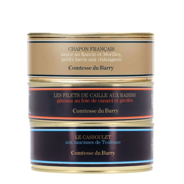 L’assortiment de plats fins cuisinés – pour 2 personnes-Comtesse du Barry