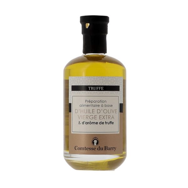 Préparation alimentaire à base d’huile d’olive vierge extra & d’arôme de truffe-Comtesse du Barry