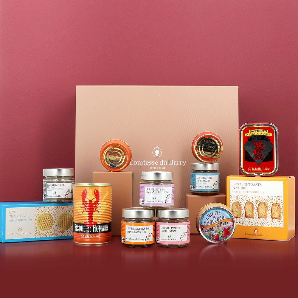 Coffret gourmand - Merveilles Marines-Comtesse du Barry