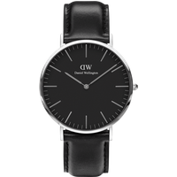 Daniel Wellington DW Montre 40mm Classic Sheffield Black Silver