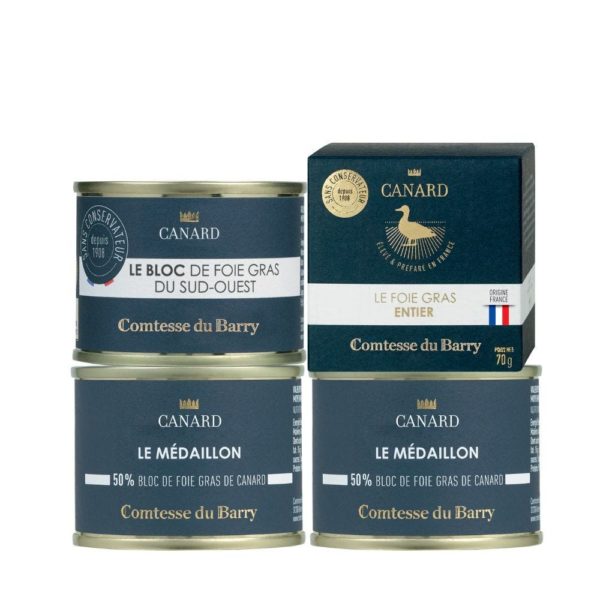 L’assortiment Canard – 4 spécialités-Comtesse du Barry